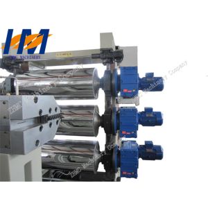 High Stability Plastic Sheet Extrusion Line , PE PP Sheet Extrusion Machine