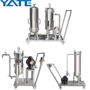Industrial Movable Filter Housing Chemical Filter Housing Liquid Filter For Milk