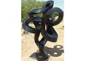 China Anti Corrosion Modern Stainless Steel Sculpture Abstract Outdoor Decoration on sale