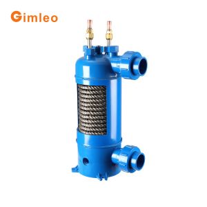 Custom Shell And Tube Heat Exchanger MHTA-1.5 2.2m3/H Liquid Flow Rate For Domestic