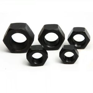 Oxidized Blackened Weld Hexagonal Nut Grade 8.8 For Metric Measurement System