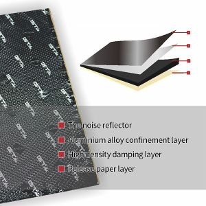 Butyl Rubber Vibration Damping Pads Environmental Protection Automotive Noise