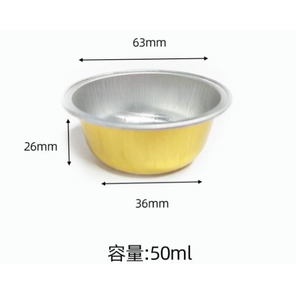 30ml Aluminum Drinking Cups Sealing Disposable Aluminium Foil Cups