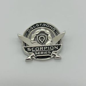 Dalstrong Centurion Series Company Soft enamel Lapel Pin Promo Silver Tone metal