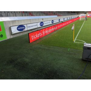 outdoor p10 soft module with 960x960mm Waterproof 7000cd Sports Perimeter Led