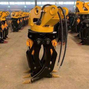 Customizable Excavator Attachments Multifunctional Spare Parts Rotating Log