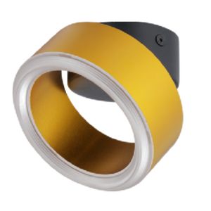 Buy cheap Gloden Adjustable angle mounted lighting downlight ceilling wall lamp fixture from wholesalers