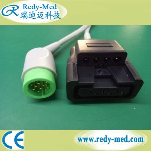 4 Leads 6 Leads Wires Snap ECG Lead Cable Compatible For