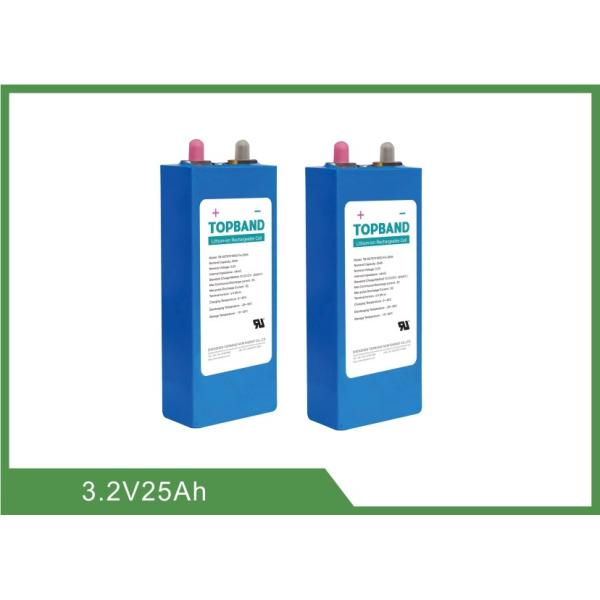 Quality 3.2V 25Ah Prismatic Lithium Iron Phosphate Cells With 8 Years Calendar Life for sale