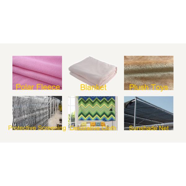 Numerical controlled blanket double needle bed raschel machine