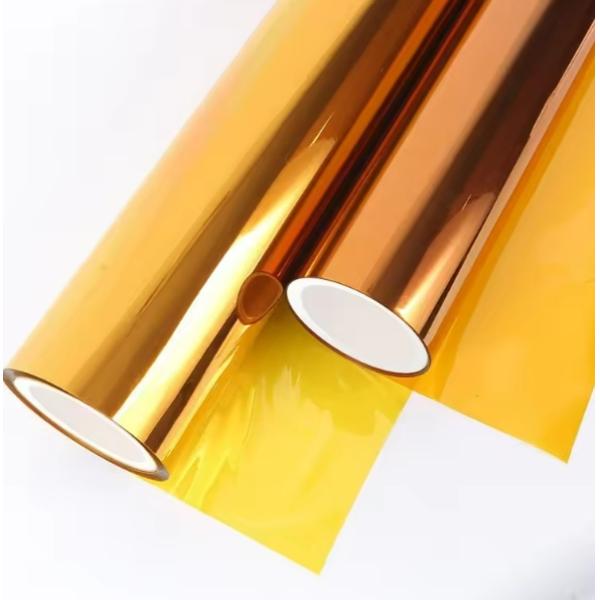 RoHS Compliant Polyimide Film Adhesive Tape with Long Term 180℃ Working Temperature and Tensile Strength ≥25N/10mm