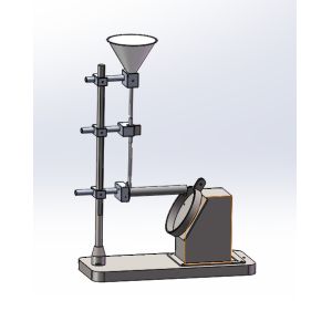 ASTM D4772 Fabric / Textile Surface Water Absorbency Testing Equipment