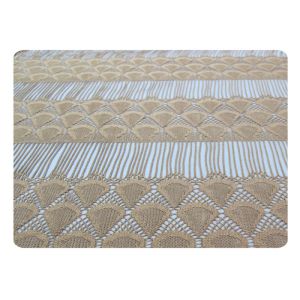 Eco-Friendly Eyelash Polyester Lace Fabric with 150cm Width CY-CT8569