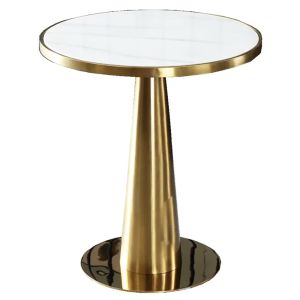 Modern Round Marble Negotiating Table For Hotels And Coffee Stores