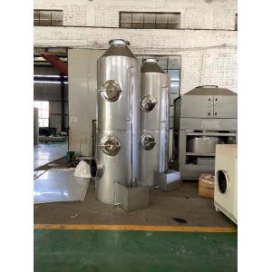 Customized Acid Alkali Waste Gas Treatment PP/SS Material Wet Scrubber Spray