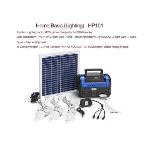 Home Lighting Payg Solar System Battery Reversed Connection Protection