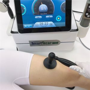 Portable Tecar Shock wave Diathermy Machine Radiofrequency Physiotherapy Machine