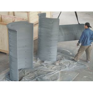 Split LBS Sleeves Wire Rope Winch Drum with LBS Grooving