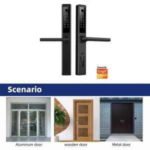 Fireproof Aluminum Door Lock With Fingerprint Access