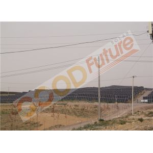 Solar PV Ground Mounting System Sun Tracking Solar Panel Mount