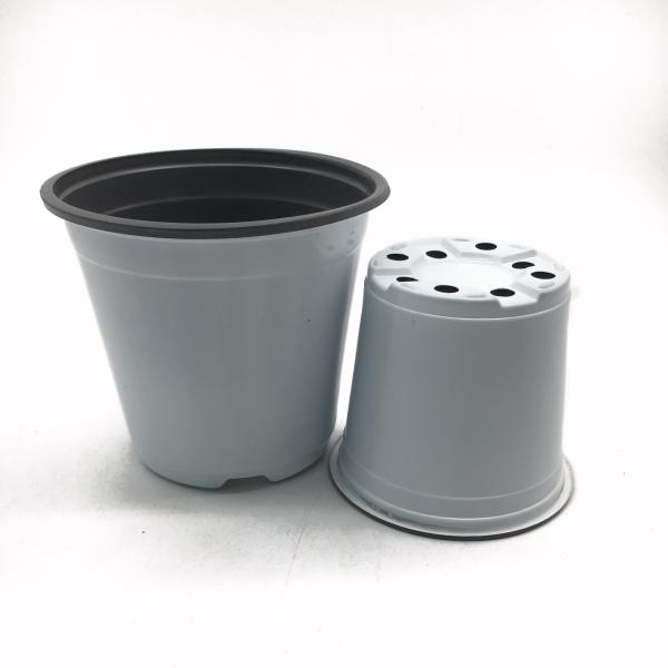 High quality red color plastic flower pot