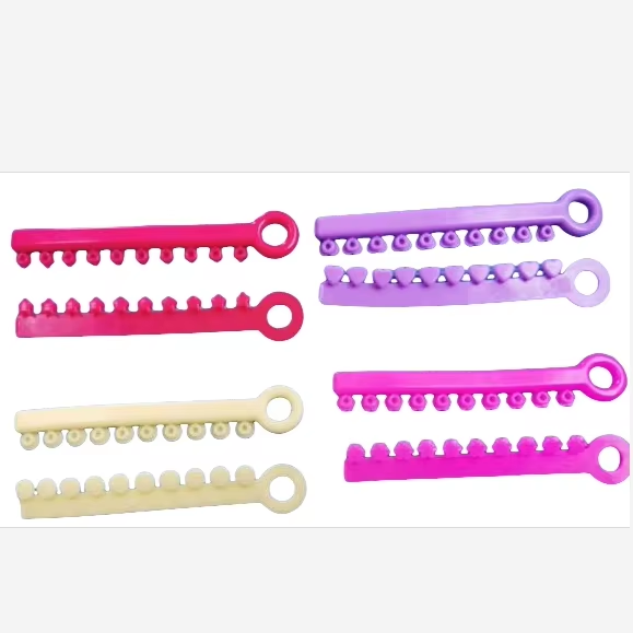 Quality Orthodontic Elastic Ligature Ties for Braces 20pc Pack for sale