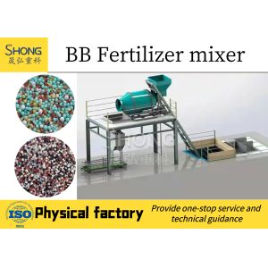 Fully Automatic BB Fertilizer Production Line with Customized Capacity 1-50 T/H