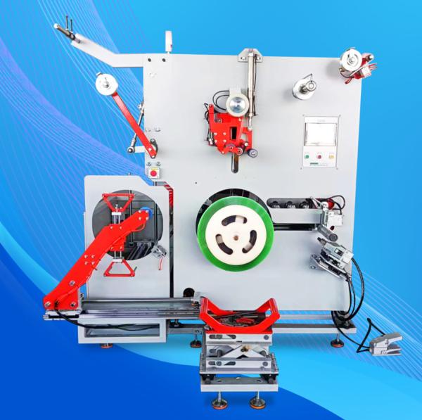 Quality OEM Strapping Band Winding Machine Man Machine Interface PP Strapping Machine for sale