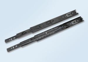 Wholesale 3 Fold Detachable Ball Bearing Full Extension Soft Close Drawer SlidesGuide For Office Desk / file cabinet slides from china suppliers