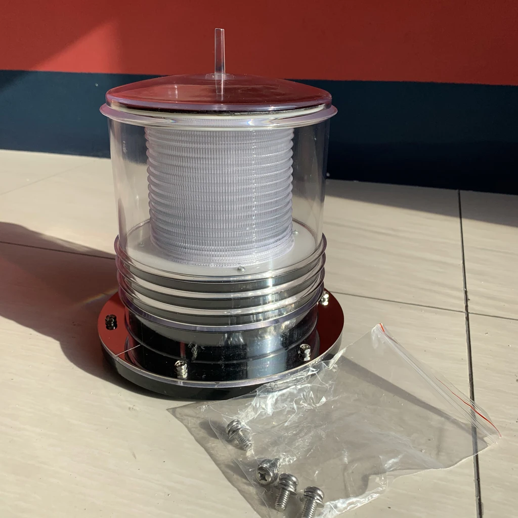 Uruguay Solar Powered Traffic Warning Strobe Light with 18 pcs Led and Dia178