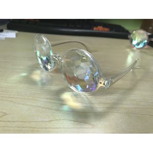 Plastic Hony Newest Product , Flower Lense Kaleidoscope Glasses For Dance Musice
