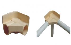 Wholesale 90 Degree Plastic Pipe Joints , Environment Friendly 3 Way Pipe Joint from china suppliers