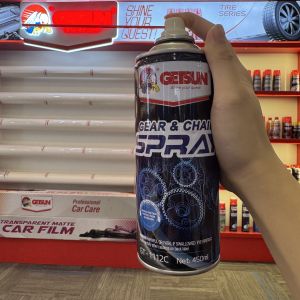 China GETSUN 450ML Extreme Pressure Gear & Chain Spray with Water & Mud Resistance for Motorcycle and Bicycle Chains on sale