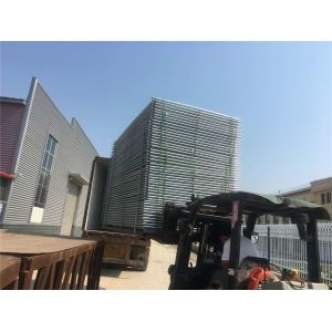 chain link temporary construction fence panels 6FT X 10F Mesh 2 3/8 " x 2 3/8" (