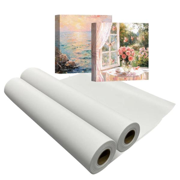 Acid Free 280gsm Matte Polyester Canvas Roll for Eco-Solvent Latex and UV