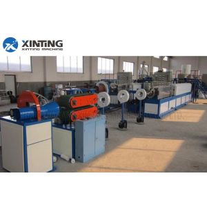 Insulation Pipe Pe Foam Extrusion Line , EPE PE Pipe Extrusion Machine CE