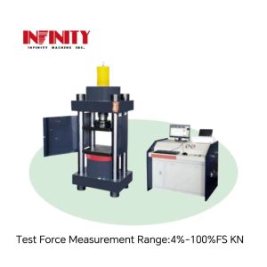 High Pressure Aesthetic Design Micro Electro-hydraulic Servo Compression Testing