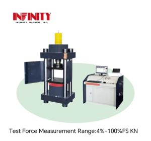 China 1500KN Micro Computer Control Electro Hydraulic Servo Compression Testing Machine on sale