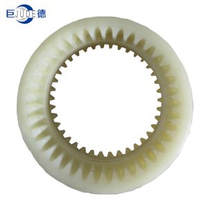 Mechanical Precision Curved Tooth Flexible Gear Coupling Nylon Sleeve Hard