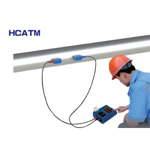 Non Contact RS232 Clip Sensor Ultrasonic Flow Transmitter
