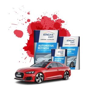 Buy cheap 1L Solid Moderate Thick Silver Metallic Base Coat Fast Drying from wholesalers