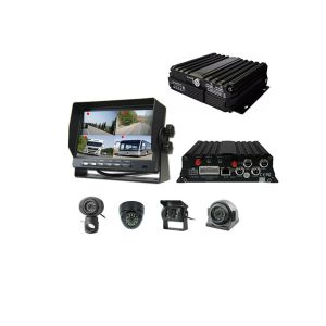 Internal G Sensor 4CH AHD 720P Vehicle Mobile DVR