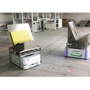 Wholesale 500kg Loading AGV Guided Vehicle , QR Code Navigation AGV Compatible With WMS from china suppliers