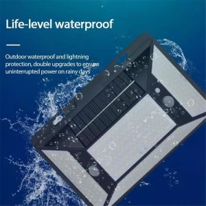 800lm Solar Motion Sensor Wall Light