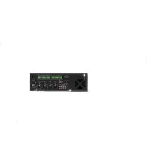 Fire Alarm Priority Audio Power Amp , Public Address Audio Zoning Amplifier