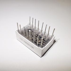 Customized 2 Digit 7 Segment LED Display Common Anode For Industrial Temperature