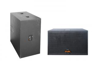 Wholesale 1000W Conference Room Speaker System Dual 15 Inch Professional Audio Subwoofer from china suppliers