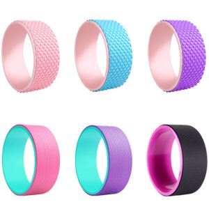 China TPE EVA Yoga Back Roller Wheel Custom Logo For Back Pain on sale