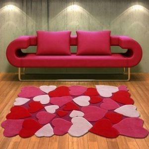 Flower carved Vivid Design Handtufted Acrylic Carpet