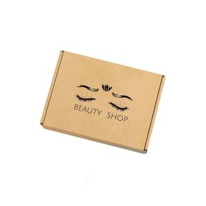 Custom Order Lashesbox False Lashes Packaging Shipping Box for Recyclable Mink